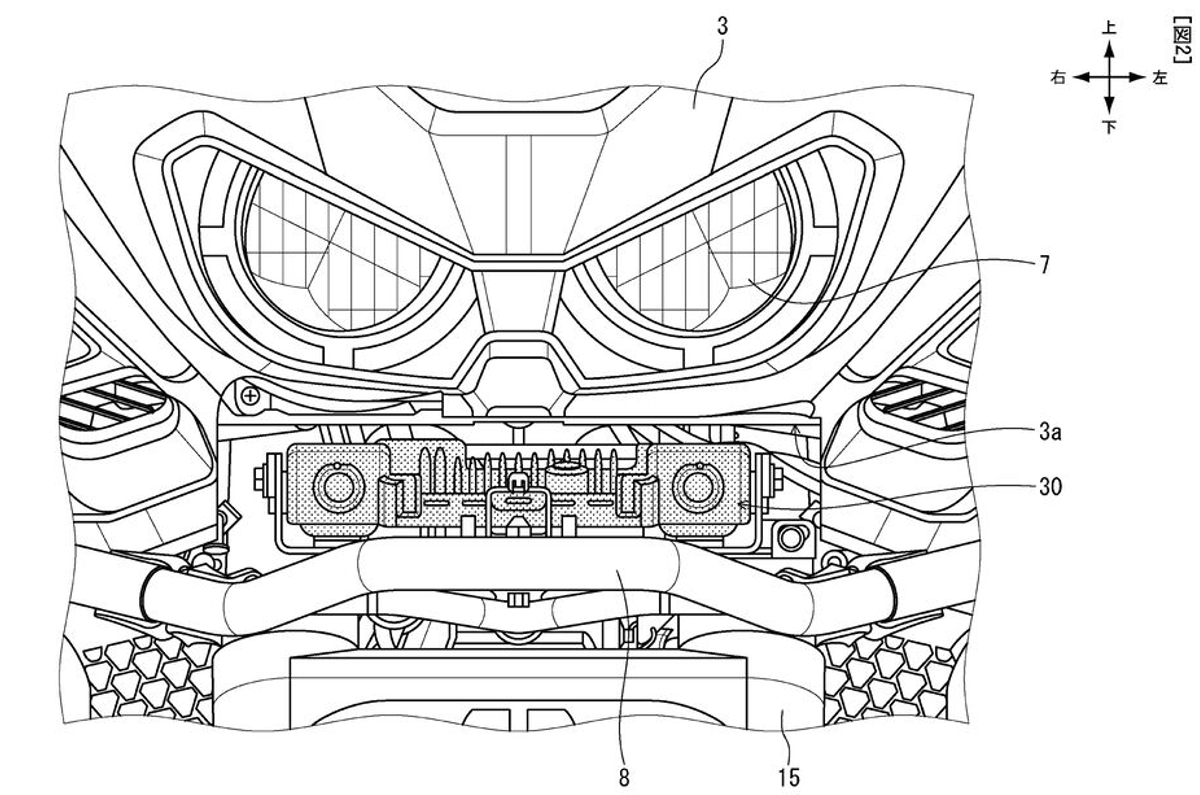 Honda bikes to get front camera.